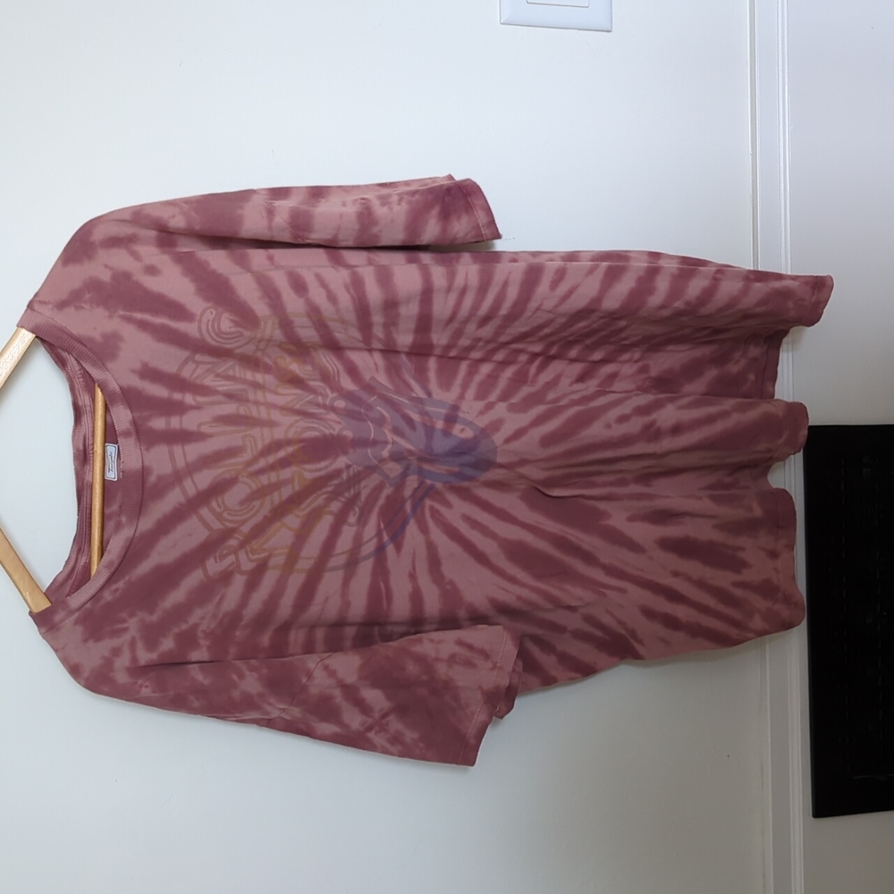Tailgate | Pink Tie-dye Rolling Stones T-shirt, XL